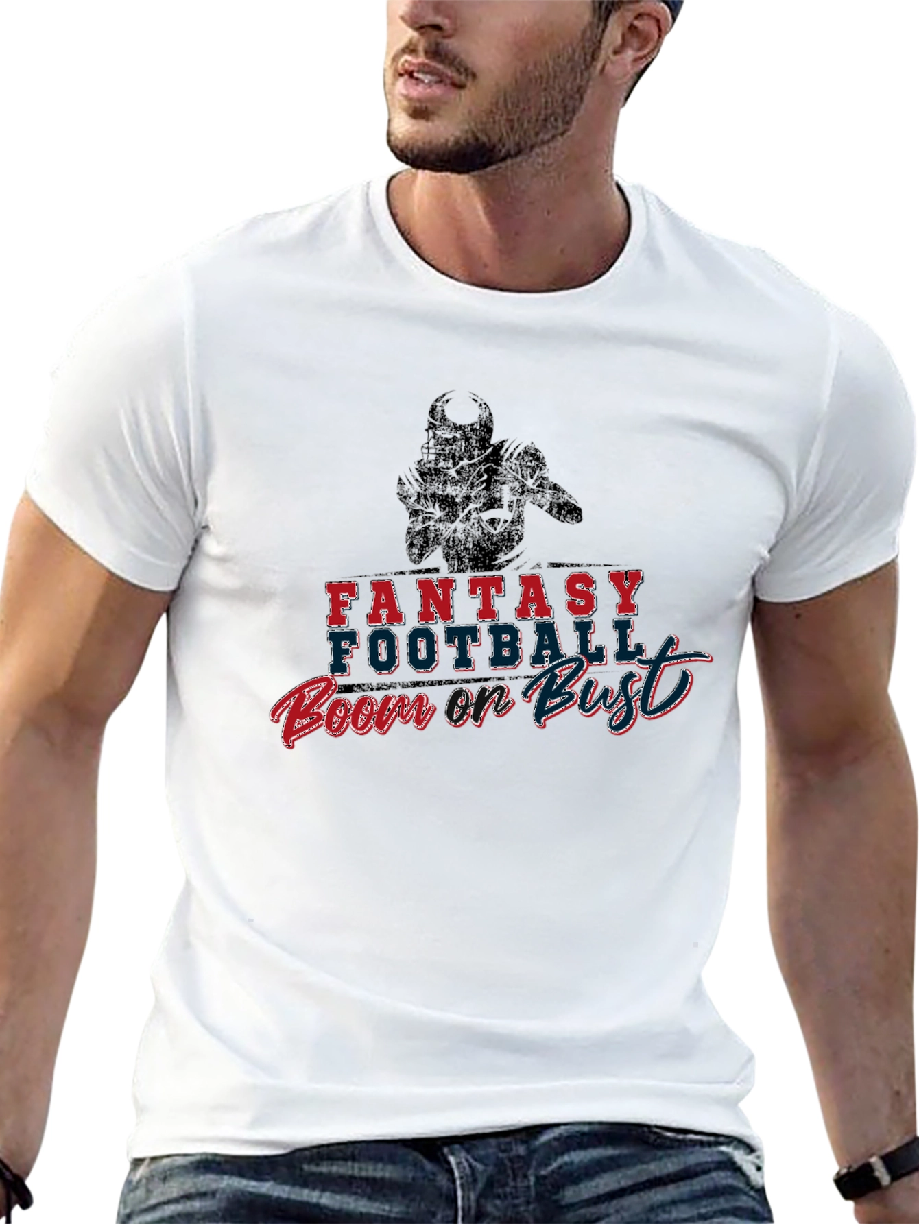 Fantasy Football Boom or Bust Graphic Tee