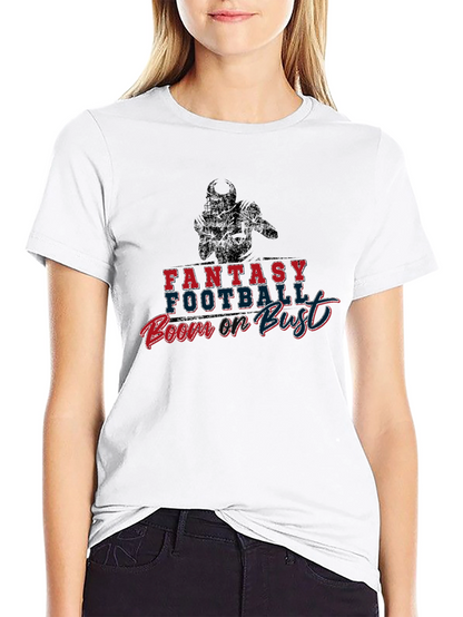 Fantasy Football Boom or Bust Graphic Tee