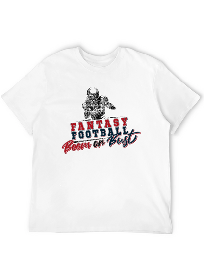 Fantasy Football Boom or Bust Graphic Tee