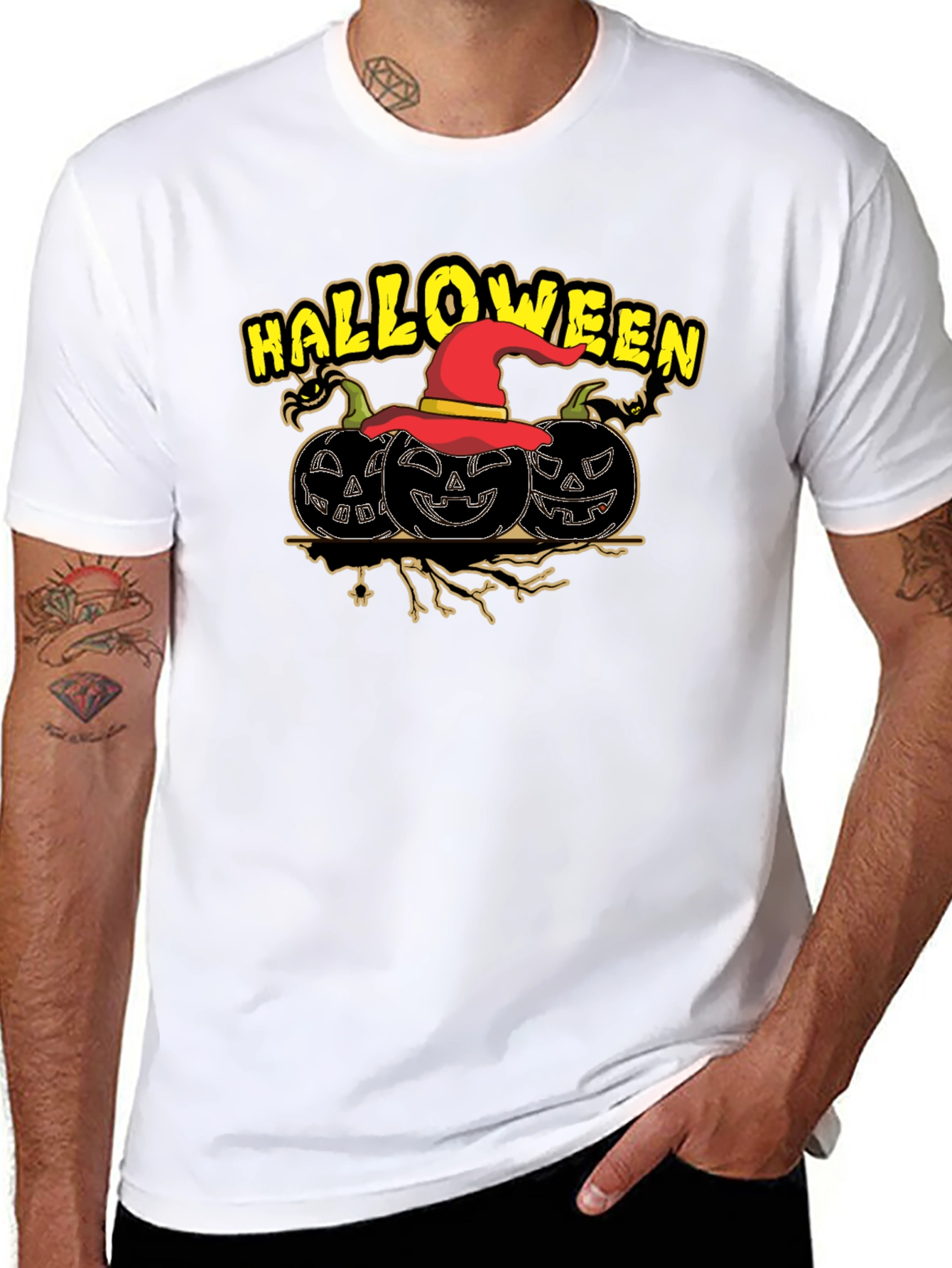 Halloween Pumpkin T-Shirt - Spooky Season Tee