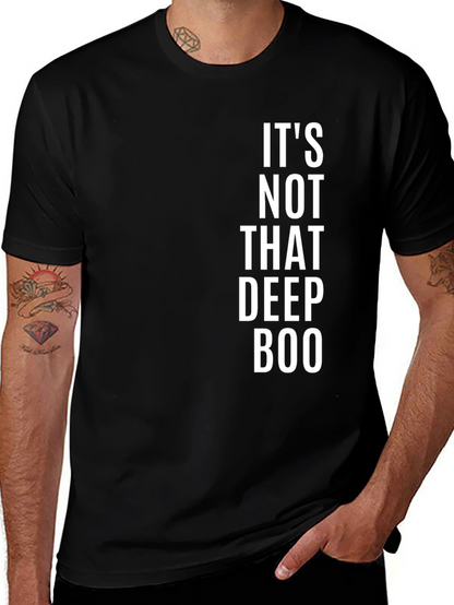 Its Not That Deep Boo Graphic Tee