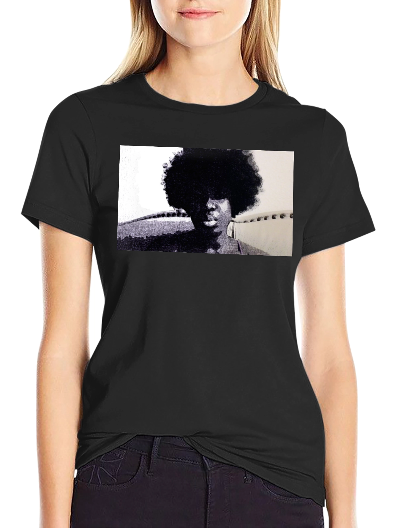 Retro Style Portrait T-Shirt
