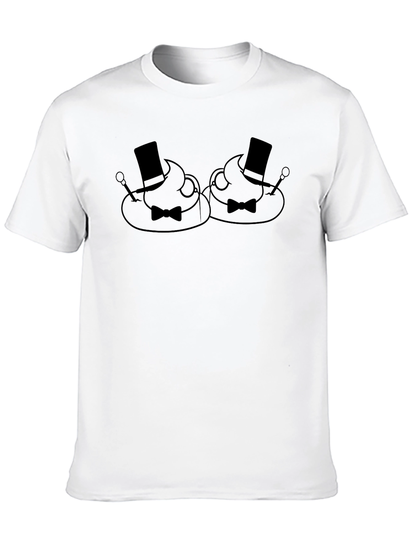 Tuxedo Poop Graphic Tee