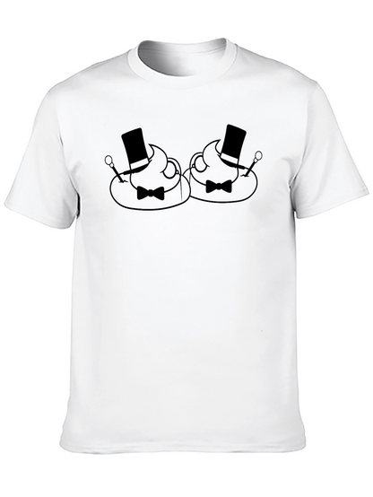 Tuxedo Poop Graphic Tee