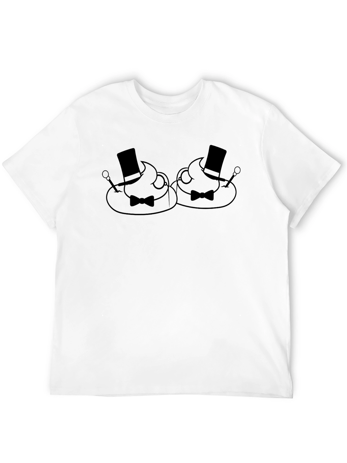 Tuxedo Poop Graphic Tee