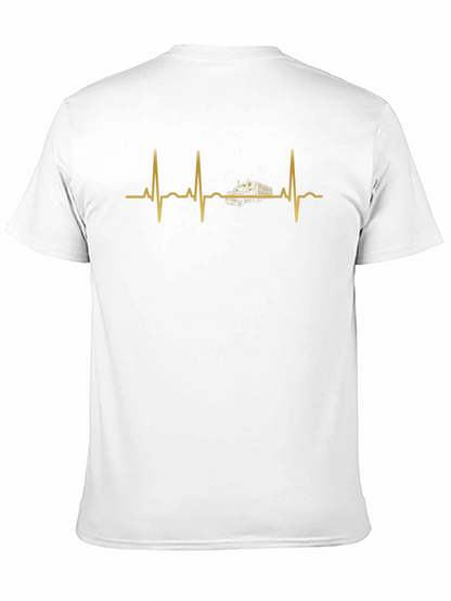 Truck Heartbeat T-Shirt - Drivers Life