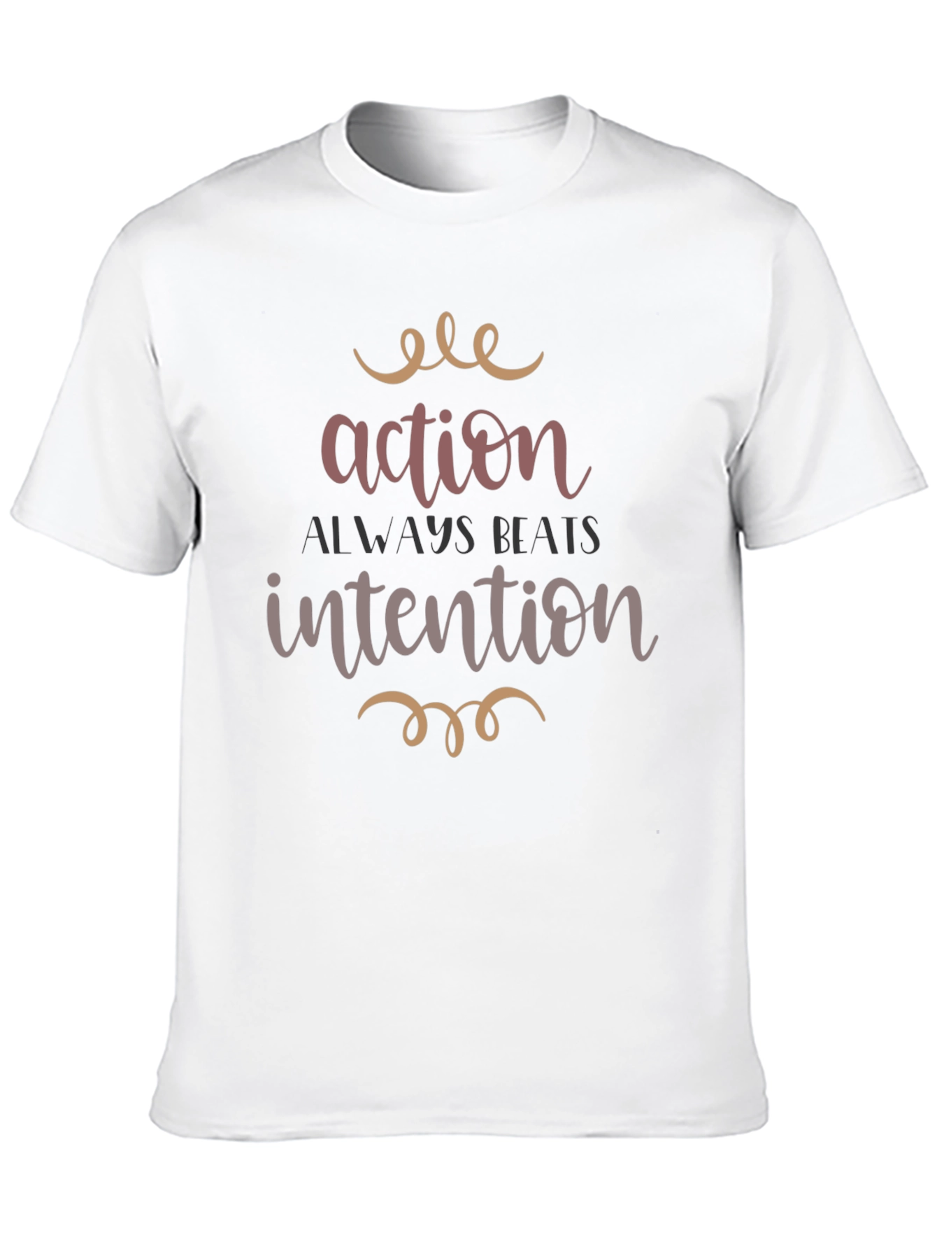 Action Beats Intention Graphic Tee