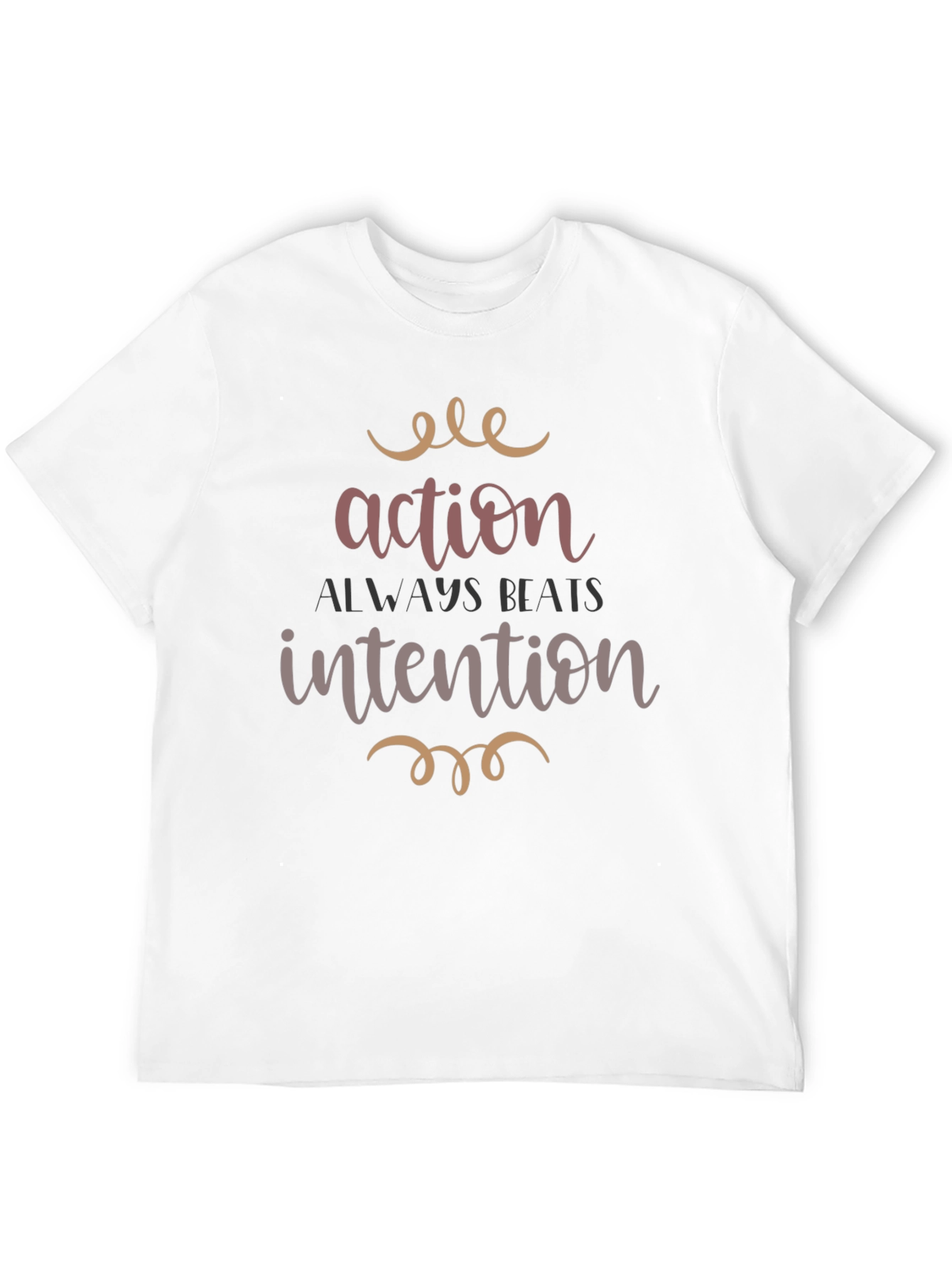 Action Beats Intention Graphic Tee
