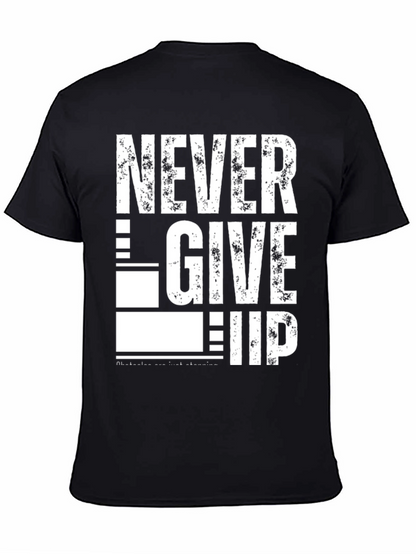 Never Give Up Graphic T-Shirt
