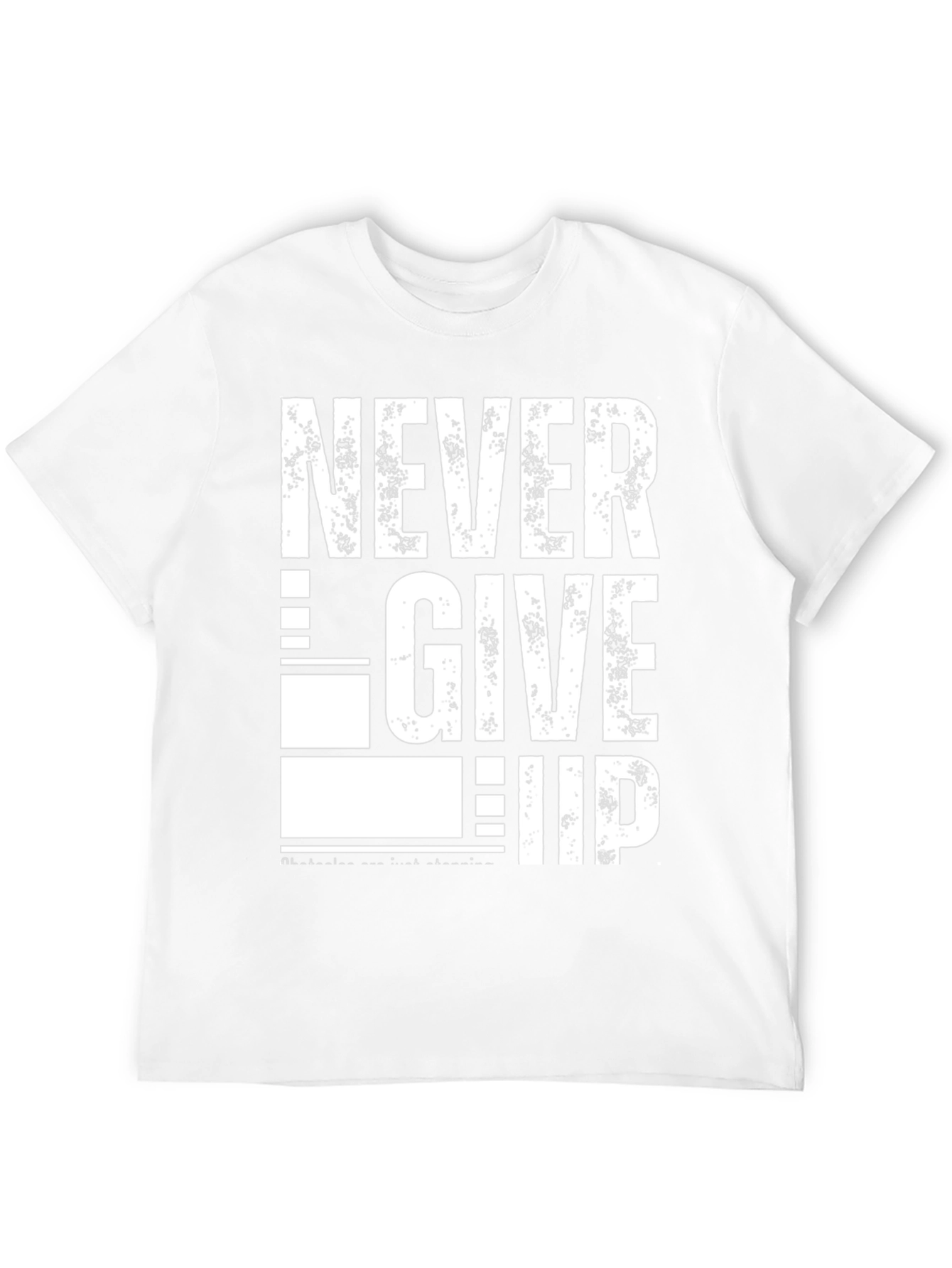 Never Give Up Graphic T-Shirt