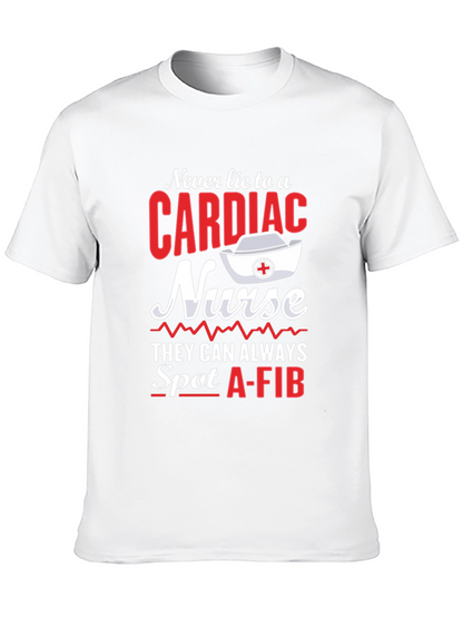 Cardiac Nurse T-Shirt - Spot A-Fib