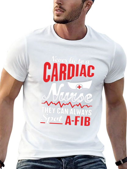Cardiac Nurse T-Shirt - Spot A-Fib