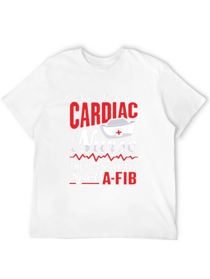 Cardiac Nurse T-Shirt - Spot A-Fib