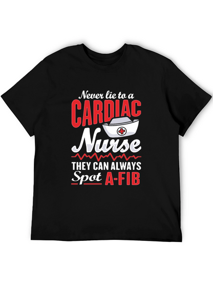 Cardiac Nurse T-Shirt - Spot A-Fib