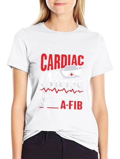 Cardiac Nurse T-Shirt - Spot A-Fib