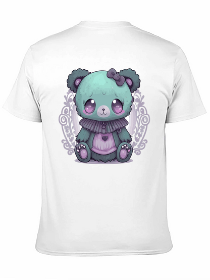 Cute Kawaii Pastel Goth Teddy Bear T-Shirt