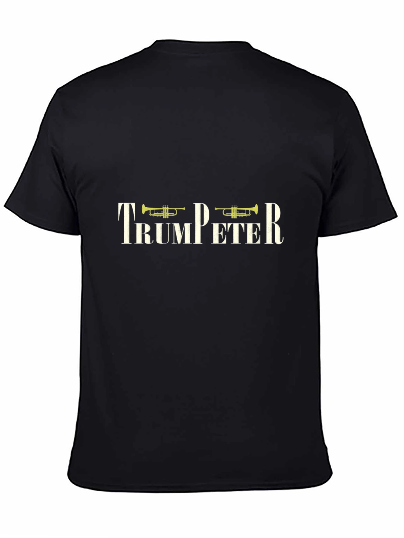 Trumpeter Black Graphic Tee