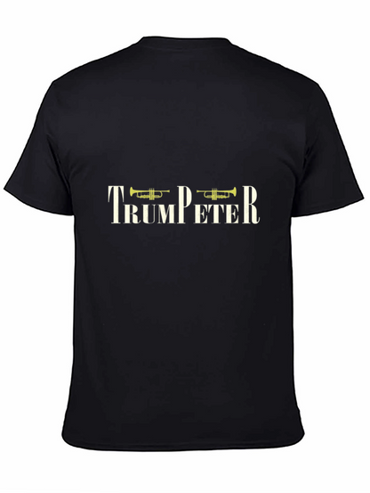 Trumpeter Black Graphic Tee