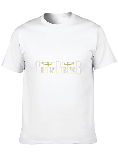 Trumpeter Black Graphic Tee