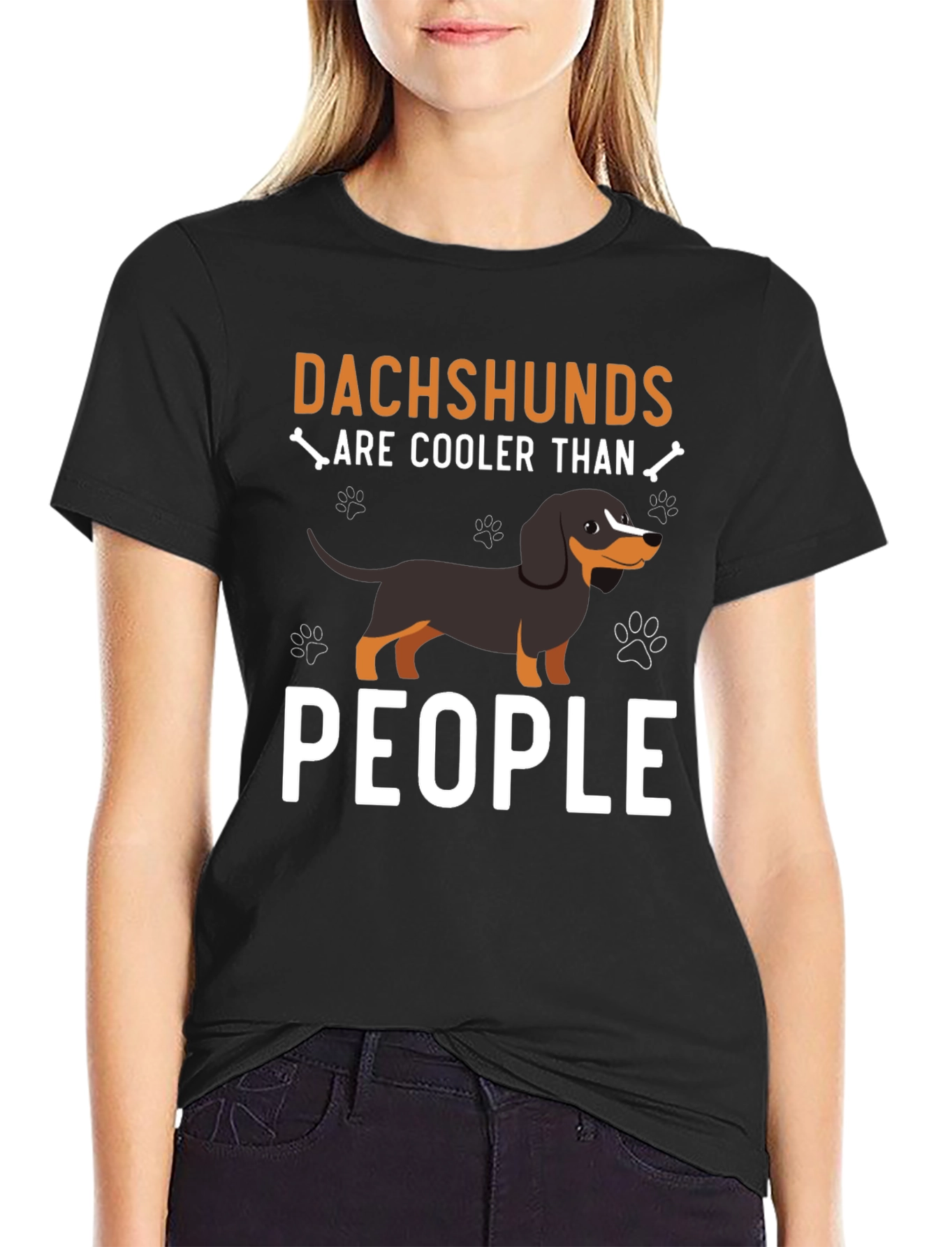 Dachshunds Are Cooler Than People - T-Shirt