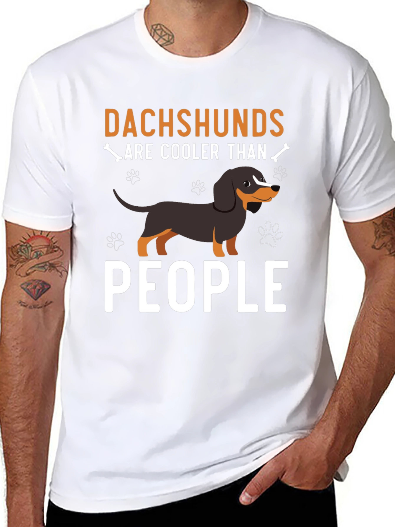 Dachshunds Are Cooler Than People - T-Shirt