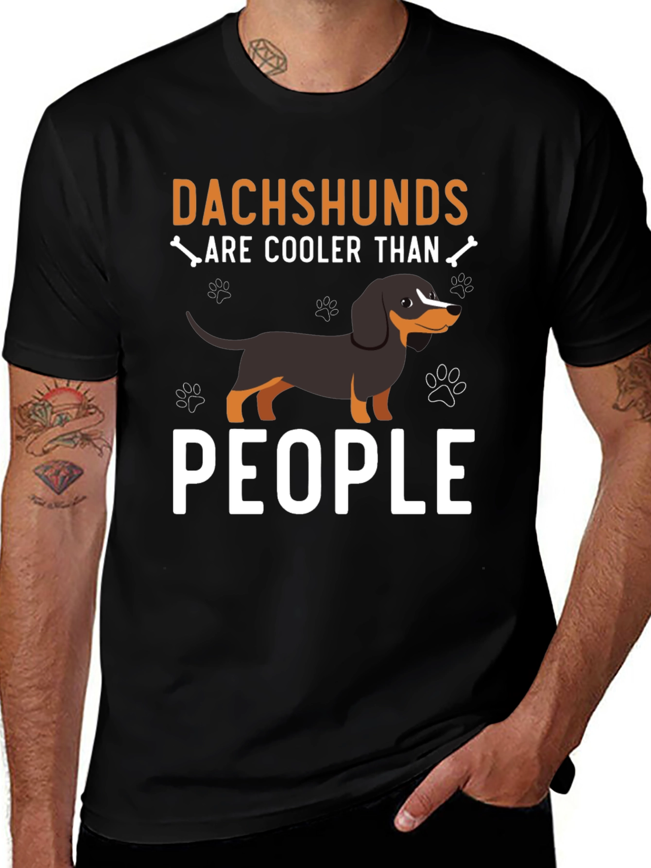 Dachshunds Are Cooler Than People - T-Shirt