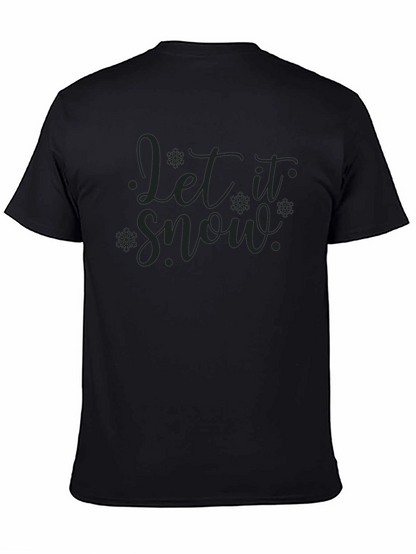 Let It Snow Christmas Graphic Tee