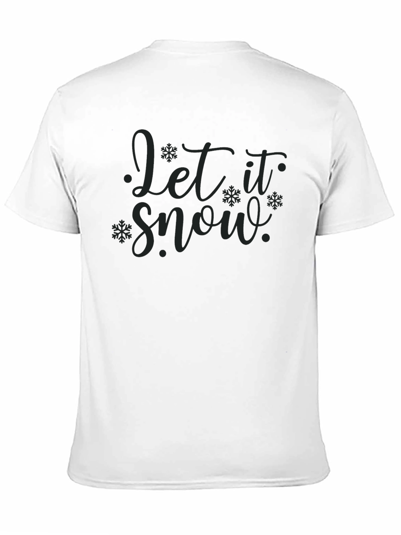 Let It Snow Christmas Graphic Tee