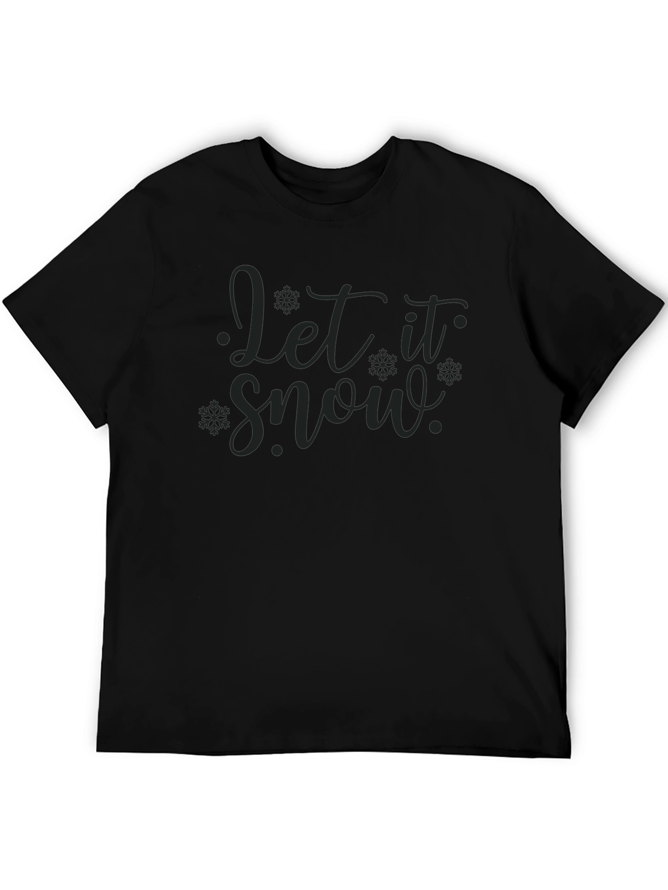 Let It Snow Christmas Graphic Tee