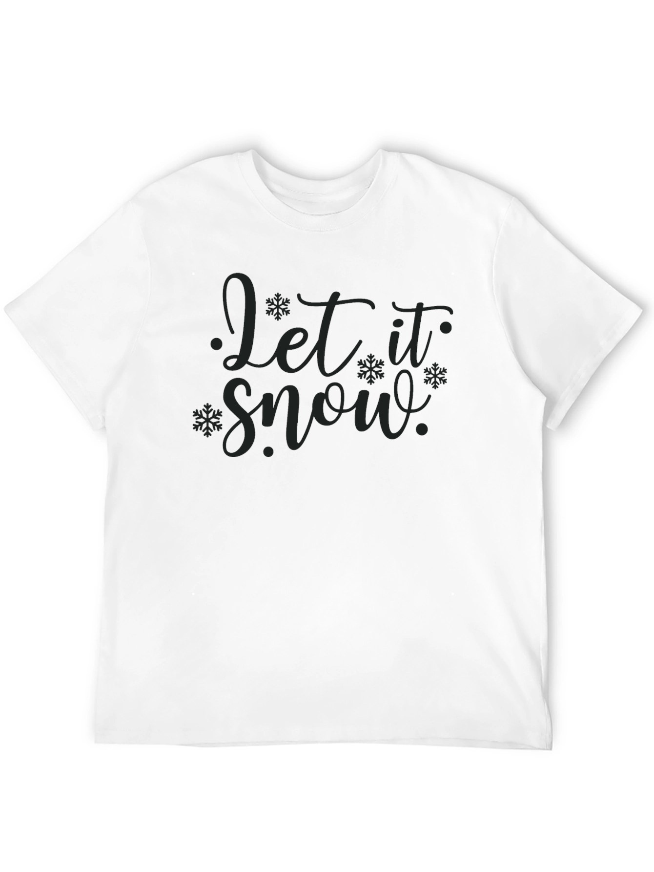 Let It Snow Christmas Graphic Tee