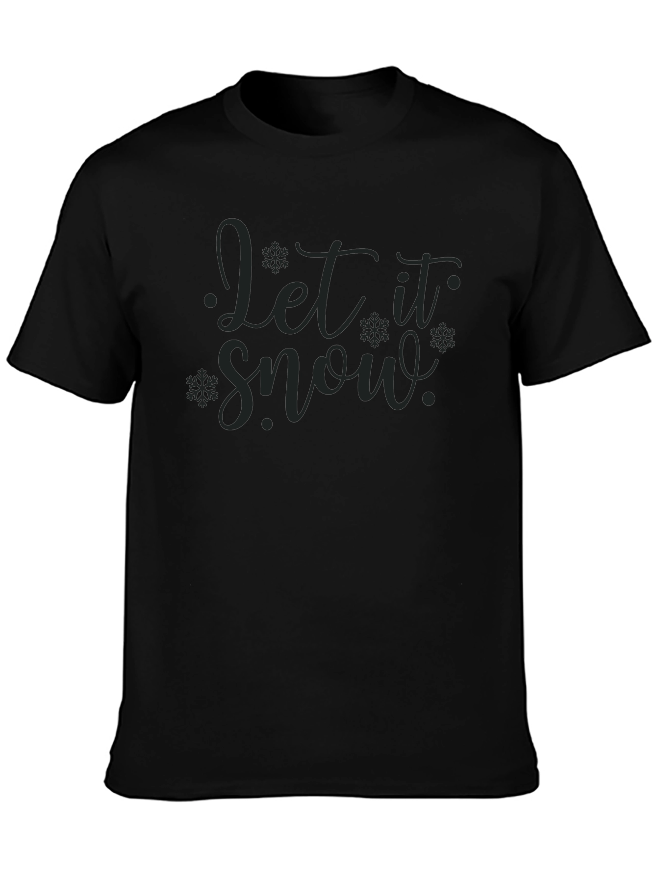 Let It Snow Christmas Graphic Tee