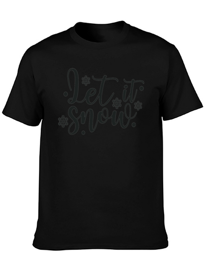 Let It Snow Christmas Graphic Tee
