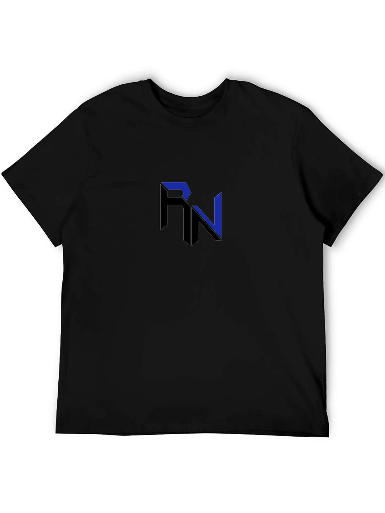 RN Logo Black T-Shirt