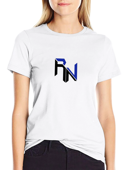 RN Logo Black T-Shirt