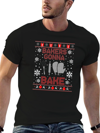 Bakers Gonna Bake Christmas T-Shirt