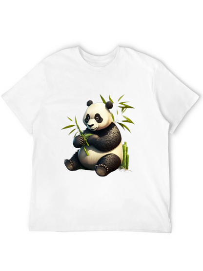 Panda Bamboo T-Shirt - Cute & Comfy Cotton Tee