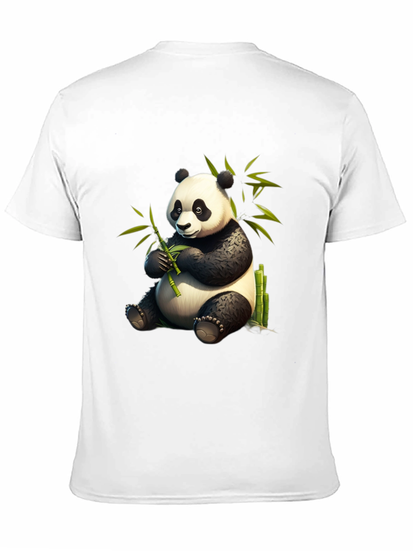 Panda Bamboo T-Shirt - Cute & Comfy Cotton Tee