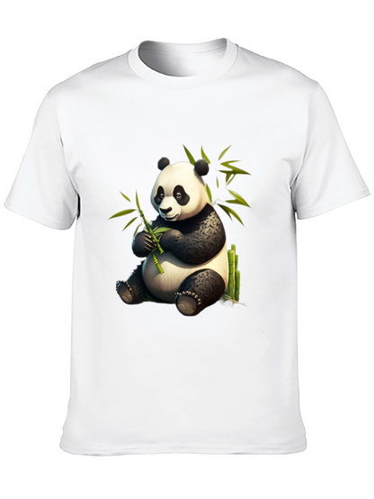 Panda Bamboo T-Shirt - Cute & Comfy Cotton Tee