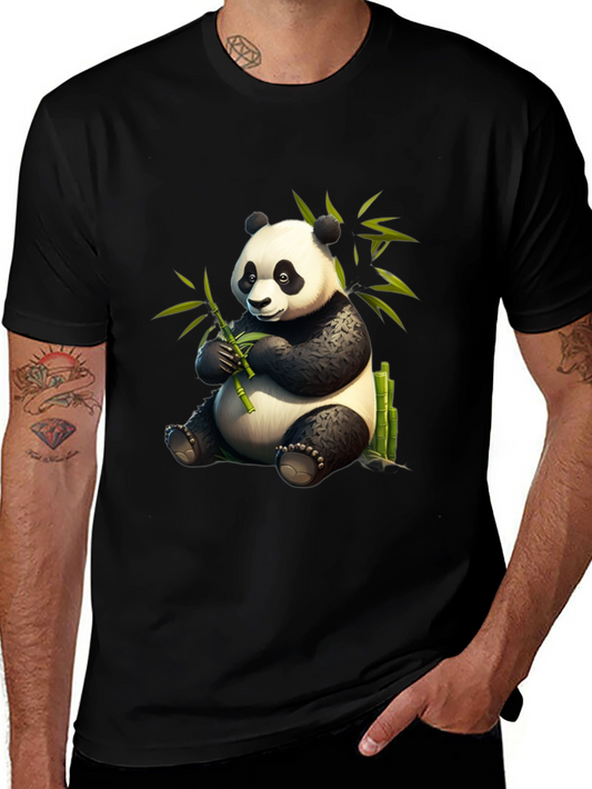 Panda Bamboo T-Shirt - Cute & Comfy Cotton Tee