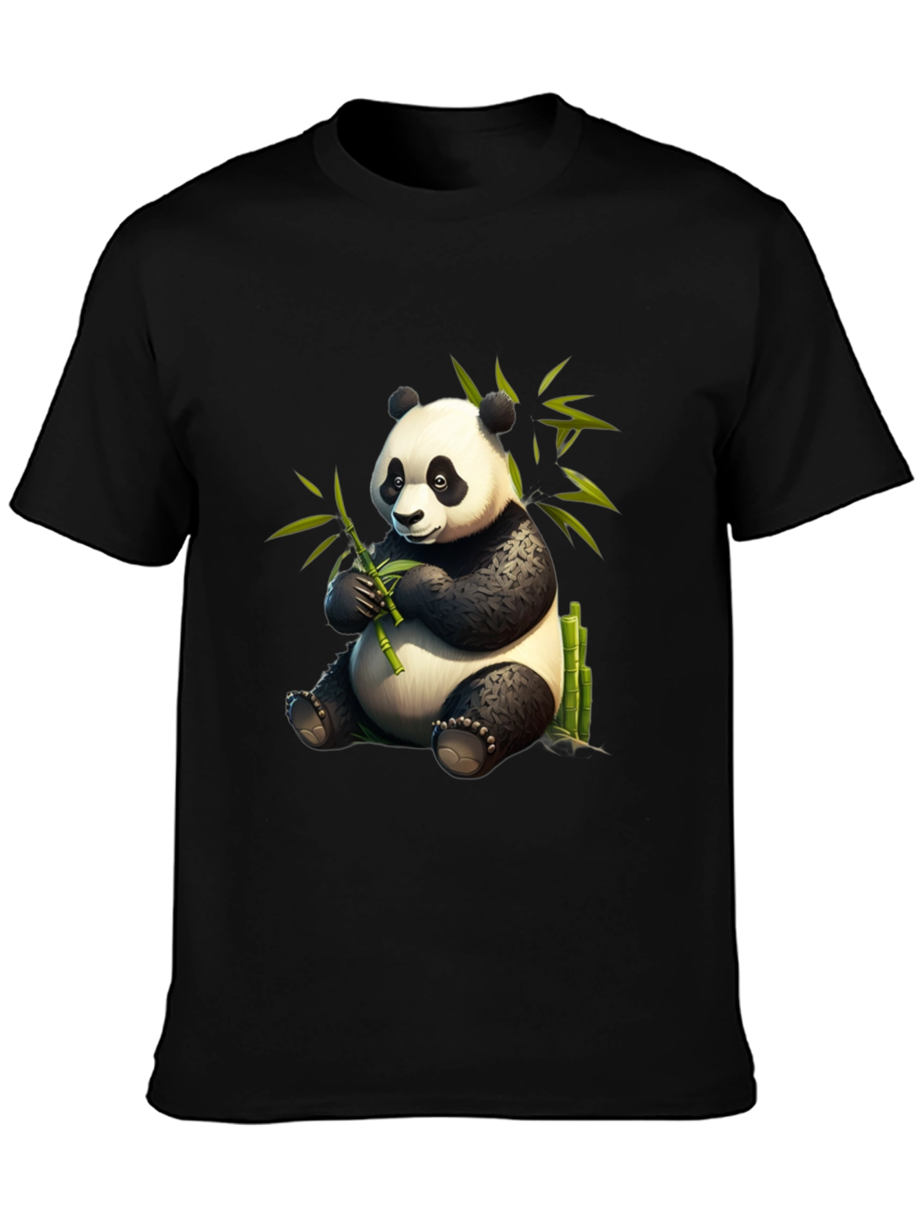 Panda Bamboo T-Shirt - Cute & Comfy Cotton Tee