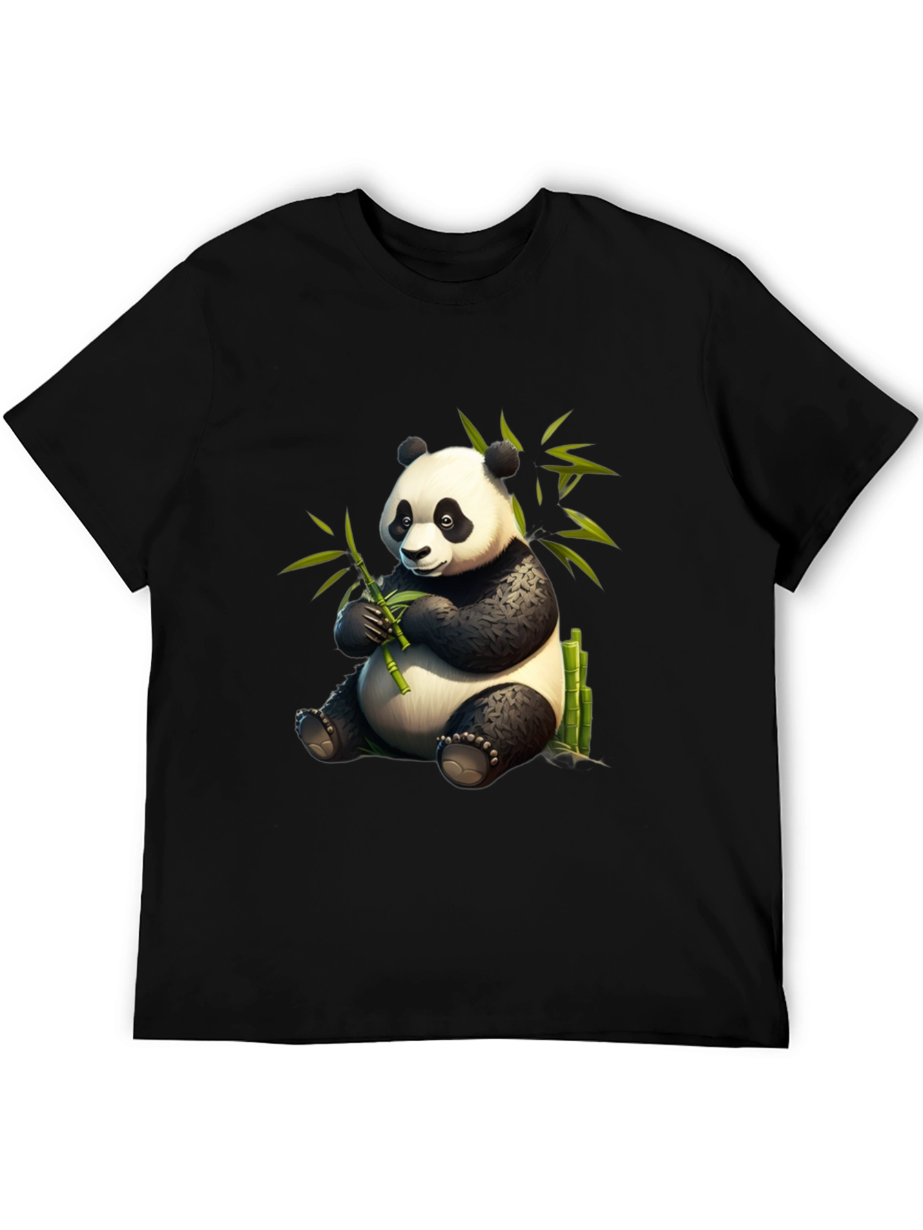 Panda Bamboo T-Shirt - Cute & Comfy Cotton Tee