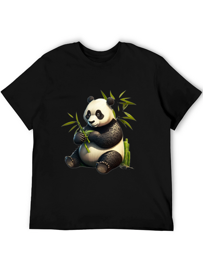 Panda Bamboo T-Shirt - Cute & Comfy Cotton Tee