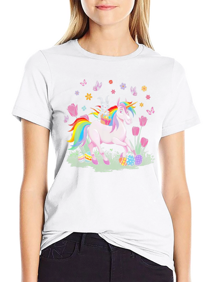Easter Unicorn Bunny T-Shirt