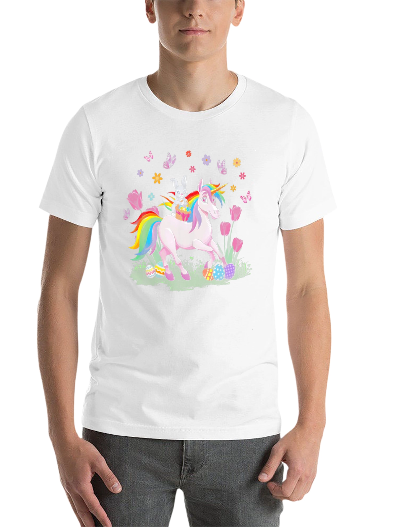 Easter Unicorn Bunny T-Shirt