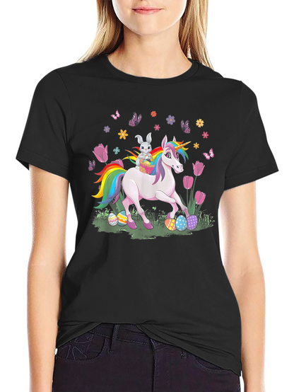 Easter Unicorn Bunny T-Shirt