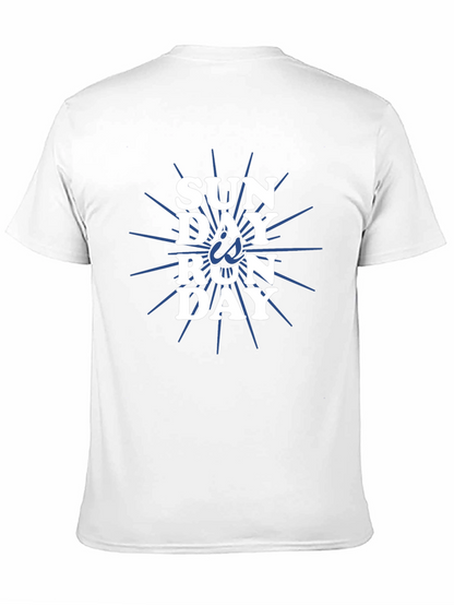 Sunday Run Day Graphic Tee - Black