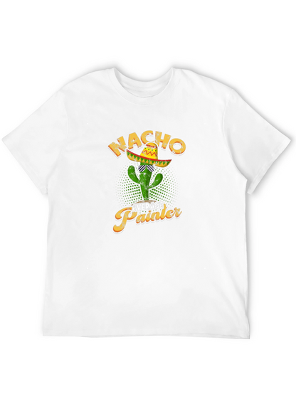 Nacho Average Painter T-Shirt Cactus Sombrero Tee