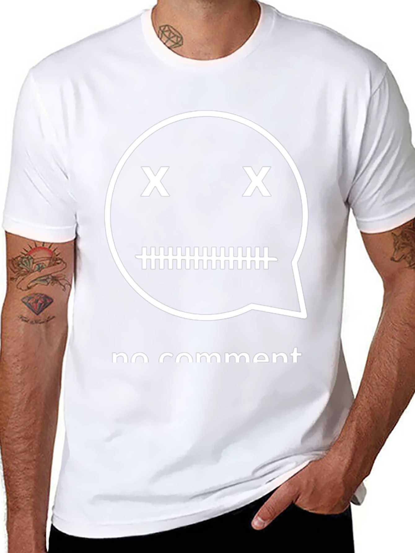 No Comment Graphic T-Shirt