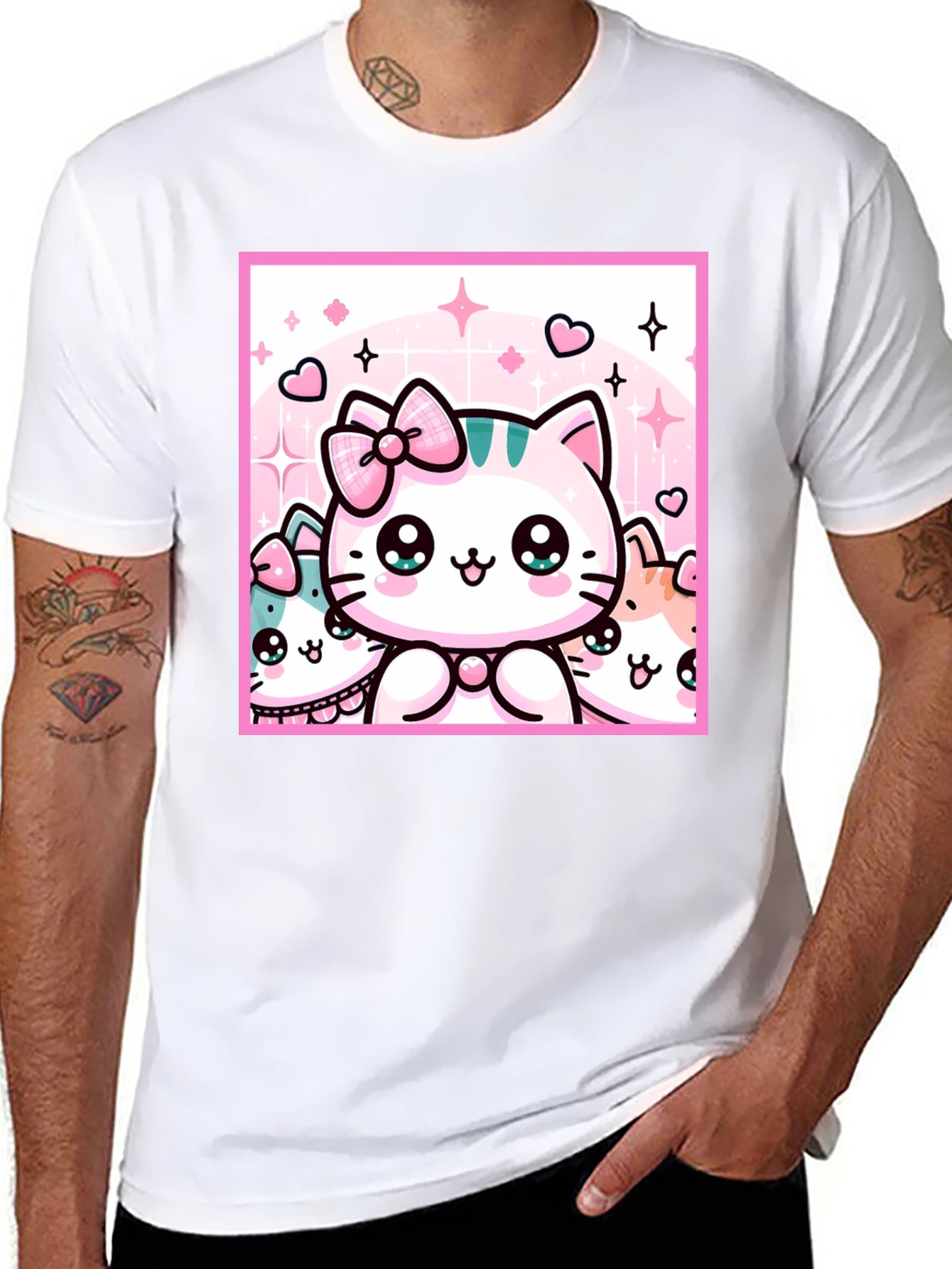 Cute Kawaii Kitten T-Shirt