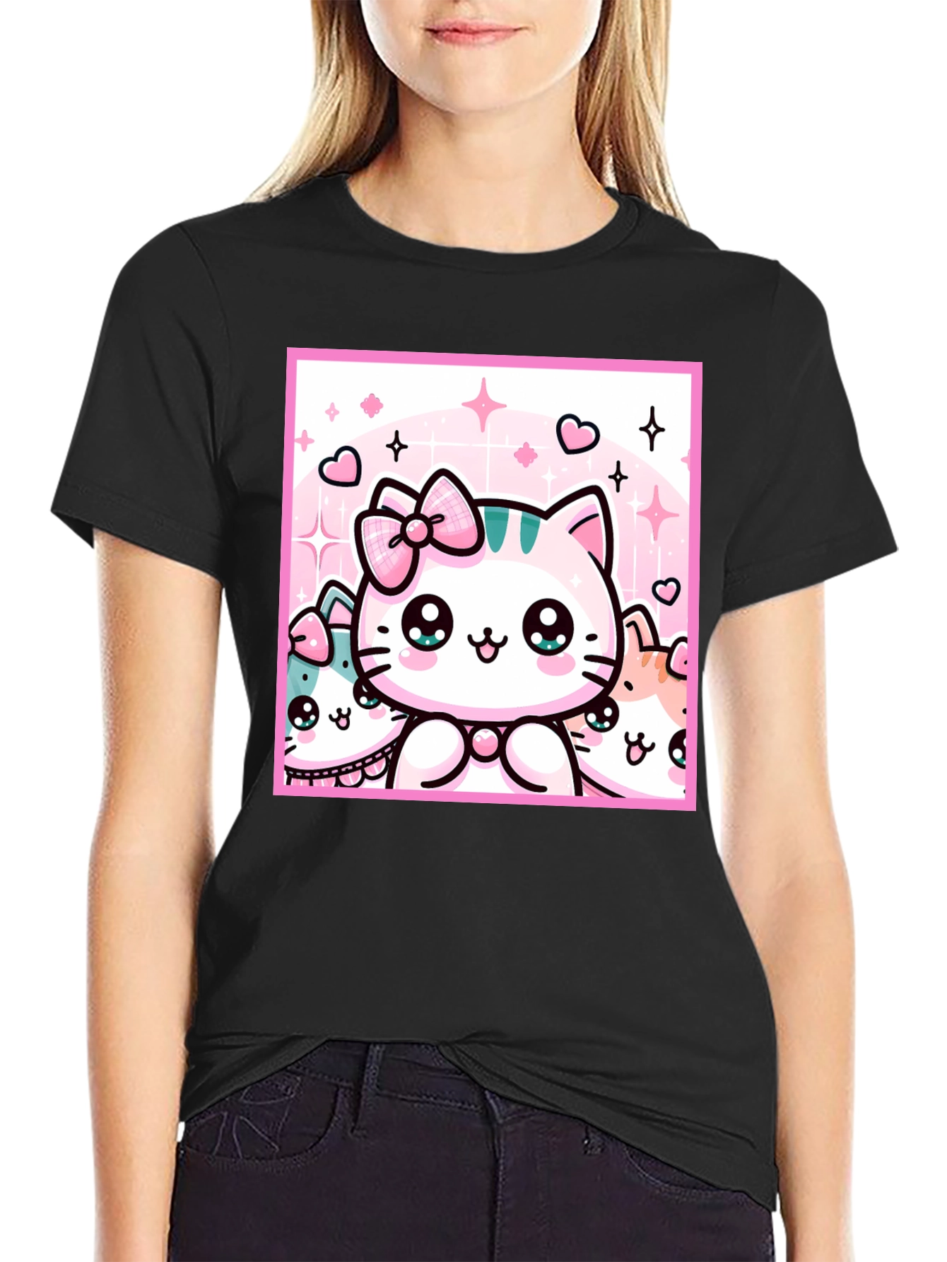 Cute Kawaii Kitten T-Shirt